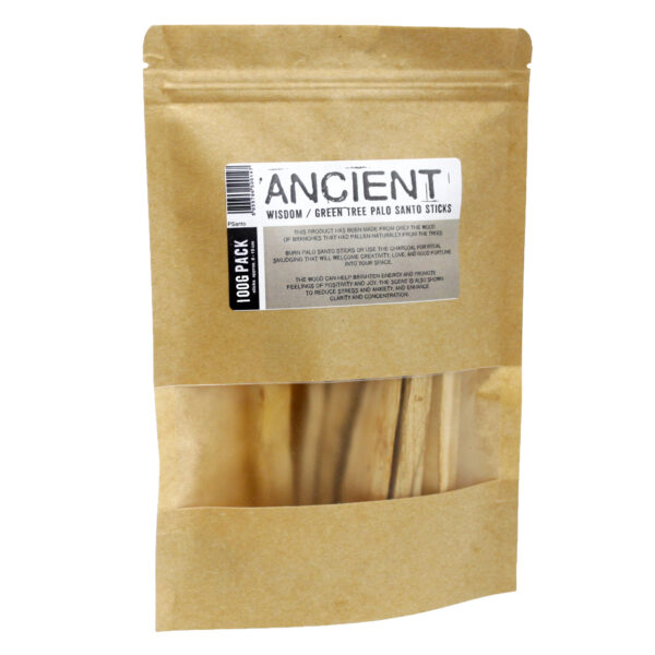 100g Árvore verde Palo Santo Sticks 10-15 sticks