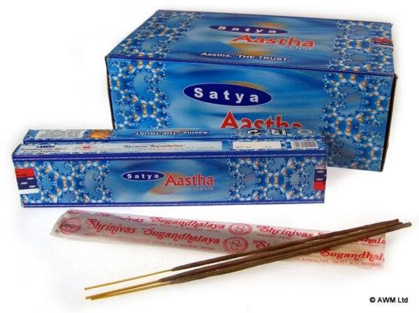 12 x Incenso Aastha Incense - 15g