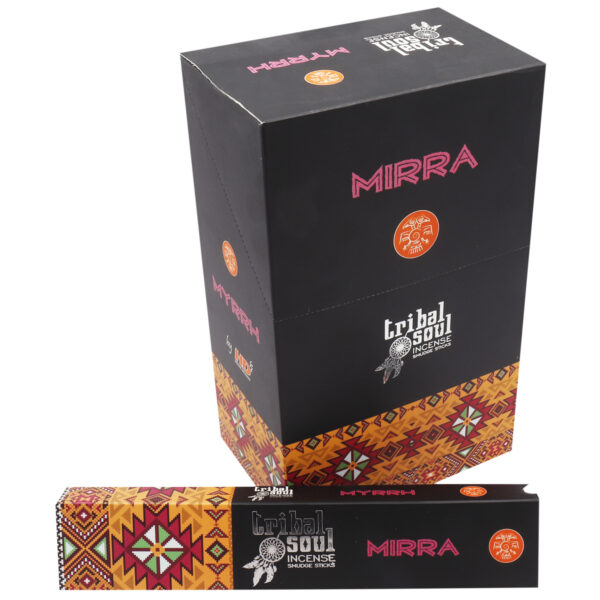 12 x Incenso Tribal Soul - Mirra