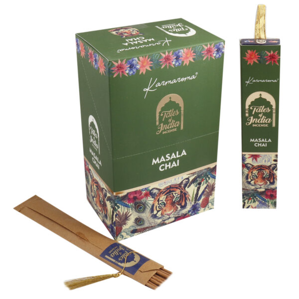 12 x Contos de incenso da Índia - Masala Chai