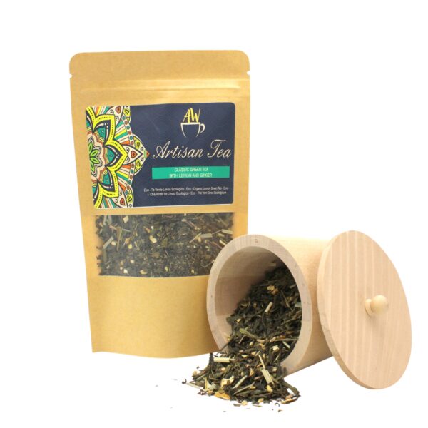 50g Eco Classic Green Tea with Lemon and Ginger